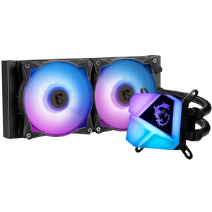 Refroidisseur d'eau MSI MAG CORELIQUID C280 ARGB 280 mm, refroidissement liquide, compatible avec le chipset Intel Z690, socket LGA 1700, processeur I9 12900K - Product Image 3