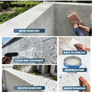 Aggregato di Pietra Lavata Ecologico e Durevole, Rivestimento in Resina per Pietra Lavata, Utilizzato per Pareti e Pavimenti - Product Image 5