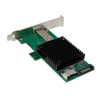 M.2 M 키 X520-DA1 10GbE SFP+ 네트워크 카드 산업용 PC 서버용 인텔 82599EN 광섬유 이더넷 어댑터