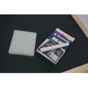 Lavagna con cornice in legno 35x25 cm per scrivere e disegnare per bambini - Product Image 4