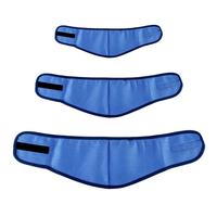 Bandana rafraîchissante pour chien en tissu respirant à mailles perforées, en matériau PVA certifié REACH, tailles S, M, L, XL