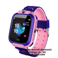 Q12/Q19 Smartwatch per Bambini, Orologio Telefono Intelligente per Studenti, Impermeabile, Schermo TFT Quadrato, Cinturino in Silicone Ecologico, Foto, Micro Chat, Video