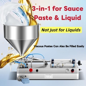 Máquina de Llenado de Crema para Pasteles, Máquina de Llenado y Tapado de Botellas de Vidrio, Máquina Automática de Llenado de Whisky y Yogur - Product Image 4