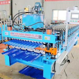 자동 지붕 시트 롤링 머신 Maquina Para 직물 Calaminas - Product Image 2