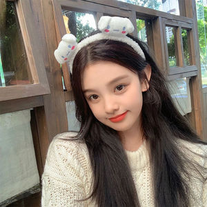 Bán Buôn Kpop Cô Gái Phim Hoạt Hình Hairband Sang Trọng Dễ Thương Động Vật Headband Tùy Chỉnh Trẻ Em Tóc Phụ Kiện Rửa Mặt Hairband Đầu Bọc Quà Tặng - Product Image 4