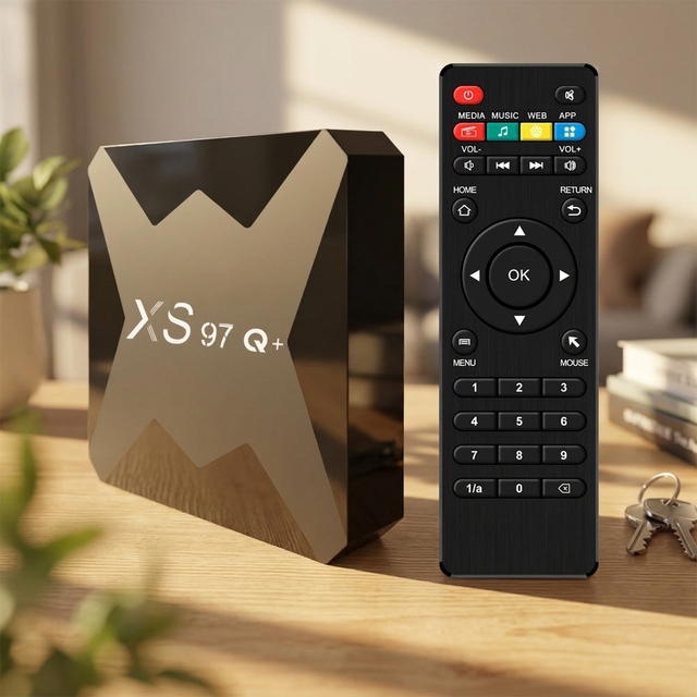 Factory Price XS97 Allwinner H313 Chip Android TV Box 2GB RAM 16GB ROM Tv Box Home Streaming Device Tv Box With Remote Control