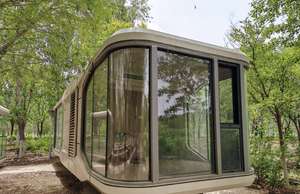 Fábrica al por mayor al aire libre móvil espacio cápsula casa moderna Camping Pod espacio prefabricado cabina portátil para Hotel - Product Image 5