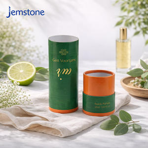 กล่องกระดาษคราฟท์ทรงกระบอกสำหรับบรรจุภัณฑ์น้ำมันหอมระเหยแบบรีไซเคิลได้ OEM ODM สำหรับครีมทาหน้า เครื่องสำอาง และขวดน้ำหอม - Product Image 3