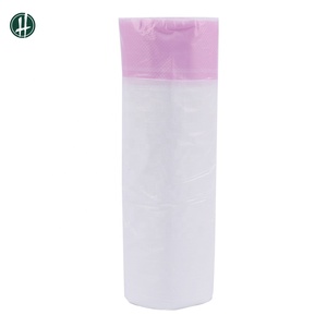 Grands sacs <span class=keywords><strong>poubelle</strong></span> en plastique épais, multifonctions, à forme personnalisée, avec ruban de fixation, petit cordon de serrage, 25 pièces, 45x50 - Product Image 3