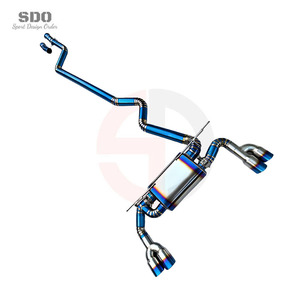 Điều chỉnh ống xả catback cho BMW m240i F22 3.0t hiệu suất 2017 2024 titan giảm cân hệ thống ống xả - Product Image 4