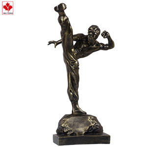 Personalizzato resina Kung fu stella Bruce Lee statua per la raccolta - Product Image 2