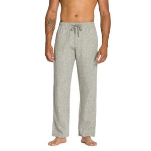 Pantalones de Lino 100% Personalizados para Hombre, Corte Recto, Algodón Japonés, Pantalones de Lino Personalizados para Hombre - Product Image 1