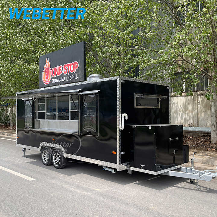 WEBETTER Food Truck - Fully Equipped Mobile Restaurant