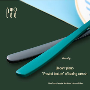 Juego de Cucharaditas Coreanas PARA EL Hogar, Cucharadita de Café de McDonald's de Acero Inoxidable, <span class=keywords><strong>Helado</strong></span> Creativo, Juego de Cubiertos - Product Image 4