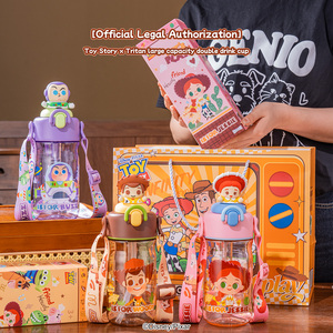 Vaso de Plástico Tritan de 500 ml con Diseño Infantil de <span class=keywords><strong>Disney</strong></span>, Botella de Agua Ecológica para la Escuela, Regalos y Actividades al Aire Libre - Product Image 3