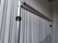 Pipe et drapé standard américain Hot sell pipe et drapé toile de fond support de rideau pour la décoration mariage événement fournitures fête