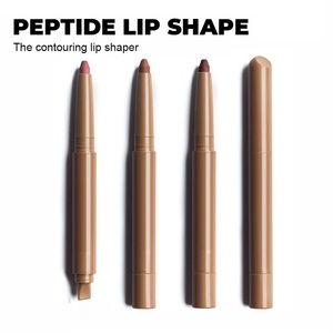 Marqueur à lèvres Shaper Étanche Vegan Crémeux 2 en 1 <span class=keywords><strong>Crayon</strong></span> à Lèvres <span class=keywords><strong>et</strong></span> <span class=keywords><strong>Crayon</strong></span> à Lèvres Personnalisé Marque Privée Peptide <span class=keywords><strong>Rouge</strong></span> à Lèvres Lipliner - Product Image 5