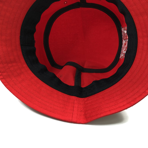 2024 <span class=keywords><strong>Gales</strong></span> logotipo personalizado bordado sombrero de cubo de calidad superior algodón raya borde Boonie gorras Reino Unido atleta fútbol sombrero parches - Product Image 5