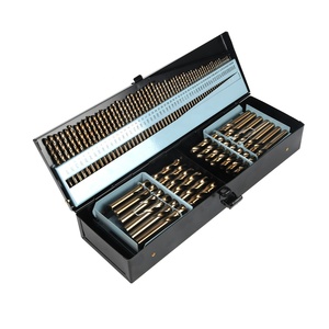 115pcs M35 HSS Cobalt khoan bit thiết lập jobber Chiều dài 1/16 "-1/<span class=keywords><strong>2</strong></span>" thư A-Z dây #1 - #60 cho kim loại woking - Product Image 4