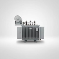 Transformateur de puissance triphasé 11 kV 0,4 kV 10 kVA immergé dans l'huile, prix compétitif