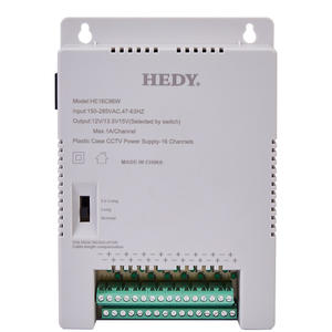 HEDY HE16C96W 12V/13.5V/15V 16 Channel 96W AC DC regolabile singola uscita di <span class=keywords><strong>alimentazione</strong></span> con lunghezza del cavo <span class=keywords><strong>Sport</strong></span> SKD CKD - Product Image 2