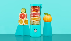 ¡Gran venta! Exprimidor eléctrico portátil USB-Bajo ruido, multifuncional para el hogar y el automóvil Hago exprimidor, hielo picado (Gran oferta) - Product Image 5