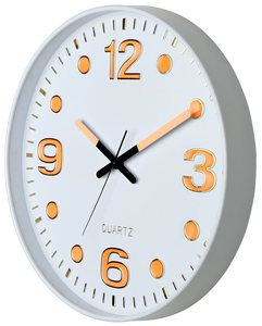 Glow in the Dark <b>Decorative</b> <b>Wall</b> <b>Clock</b> Rounded Shape Luminous and Eye-Catching - Product Image 4