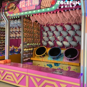 Tolefun CE <span class=keywords><strong>Jeu</strong></span> de lancer de balles en seau pour stand d'attractions, <span class=keywords><strong>jeu</strong></span> de fête foraine de luxe pour gagner un prix - Product Image 3