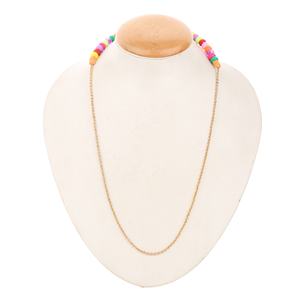 Top meilleur bijoux de luxe mode perles colorées chaîne lunettes chaînes collier masqué pour les femmes visage masqué porte-chaîne anti-dérapant - Product Image 3