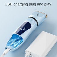 Tondeuse à poils pour chien, rasoir électrique pour animaux de compagnie, affichage LED, faible bruit, outil de toilettage pour chat, fournitures de beauté, modèle Kfk150