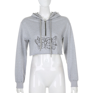 Top 1/4 <span class=keywords><strong>cremallera</strong></span> <span class=keywords><strong>Mujer</strong></span> deportes <span class=keywords><strong>Sudadera</strong></span> con <span class=keywords><strong>capucha</strong></span> diseño personalizado <span class=keywords><strong>Sudadera</strong></span> con <span class=keywords><strong>capucha</strong></span> <span class=keywords><strong>sin</strong></span> bolsillos - Product Image 4