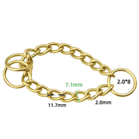 Chaîne de martingale en métal Collier de chien Breakaway réfléchissant de style solide de luxe personnalisé pour la sécurité de marche pour les chiens larges