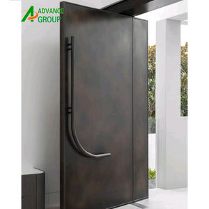 Puerta <span class=keywords><strong>de</strong></span> <span class=keywords><strong>Madera</strong></span> <span class=keywords><strong>de</strong></span> Gran Tamaño para el Hogar, Diseño Moderno <span class=keywords><strong>de</strong></span> Núcleo Sólido, Puerta Principal Exterior <span class=keywords><strong>de</strong></span> <span class=keywords><strong>Madera</strong></span> Pivotante, 2023 - Product Image 1