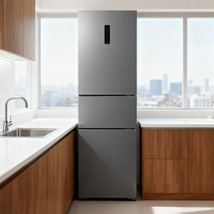 Xinfei 281L No Frost Réfrigérateur 3 portes avec congélateur, réfrigérateur économe en énergie pour la maison, le dortoir et la location - Product Image 4