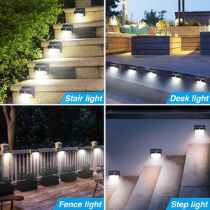 Applique murale LED solaire étanche IP65, type séparé, extérieur, lumière du jour 5000K, angle de faisceau 270° pour cour, garage, jardin, petite cour - Product Image 6