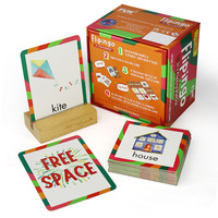 Cartes à Jouer en Plastique Imperméables Personnalisables avec Logo, Affirmations Positives pour Enfants et Famille, Marque Panda