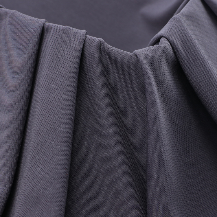 100% organic cotton knit single jersey fabrics with stretcy 240gsm for shirt