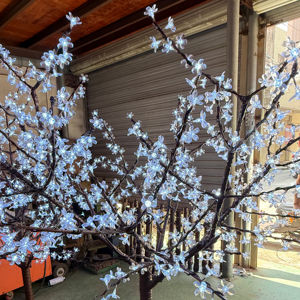 Lumière de Noël de jardin à fibre optique pour l'extérieur <span class=keywords><strong>blanc</strong></span> chaud LED fée éclairée <span class=keywords><strong>saule</strong></span> IP44 - Product Image 1