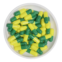 Capsules de gélatine vides à surface intérieure lisse, transparentes, formules claires, tailles 000-5, capsules de gélatine vides rigides