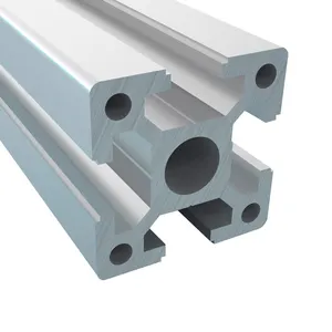 Profilé d'extrusion en aluminium industriel T/V Sot Profilé en aluminium Chine