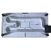 Grille antiadhésive de table en silicone, sans fumée, avec bouton de température, plateau intégré, détachable, lavable au lave-vaisselle