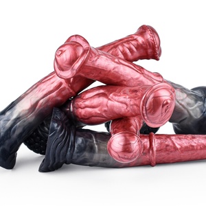 Horse <b>Dildo</b> Silicone Huge Animal <b>Dildos</b> Realistic Big Knot <b>Dildo</b> Big Anal Pulg Sex Toys Suitable for Adult Female Male Couples - Product Image 3