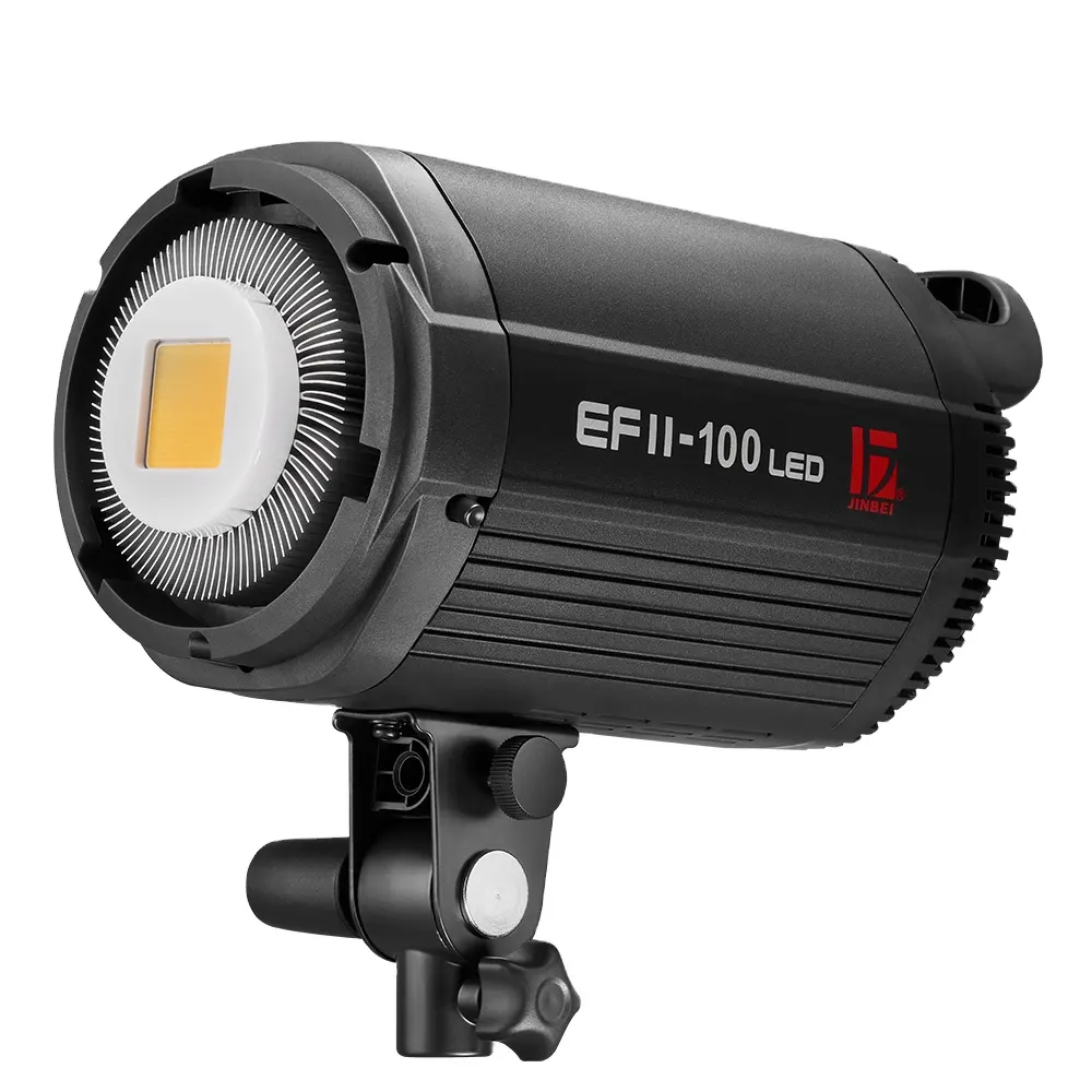 JINBEI EF II-100 LED 100W Photo Studio LED Continuous Light Source with Remote Control for Portrait Video Photography
