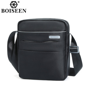 Boiseen Men's <b>Shoulder</b> <b>Bag</b> <b>Small</b> Nylon Durable Crossbody <b>Bag</b> For Everyday Use - Product Image 1