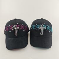 Wecondo OEM ODM Casquette de baseball A-frame Dandi de haute qualité personnalisée, profil haut, visière en daim, broderie personnalisée, impression par transfert