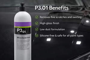 KochChemie P3.01 MICRO CUT&Finish สูตร OEM อลูมิเนียมออกไซด์ 1000 มล. สำหรับการปรับแต่งสีอย่างแม่นยำเพื่อความสมบูรณ์แบบ - Product Image 5