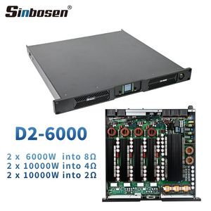 เครื่องขยายเสียงดิจิตอลกำลังสูง 6000 วัตต์ 2 แชนแนล สำหรับลำโพงเวทีระดับมืออาชีพ เหมาะสำหรับระบบเสียงคอนเสิร์ต คลับ และคาราโอเกะ - Product Image 1