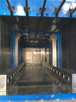 Machine de revêtement en poudre automatique, ligne de revêtement en poudre pour métaux