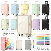Ensembles de Bagages Vintage Personnalisables à Faible MOQ – Valises Cabine 2 Pièces pour Femme avec Roues Universelles