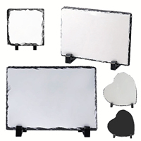 Plaque de roche à sublimation par transfert thermique en stock en Espagne, décoration de bureau créative, œuvre d'art personnalisable en gros, commande en gros